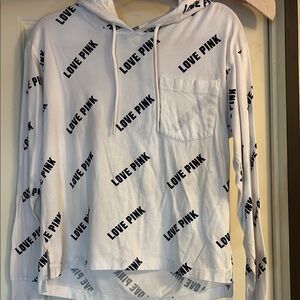 Victoria's Secret PINK White Hoodie